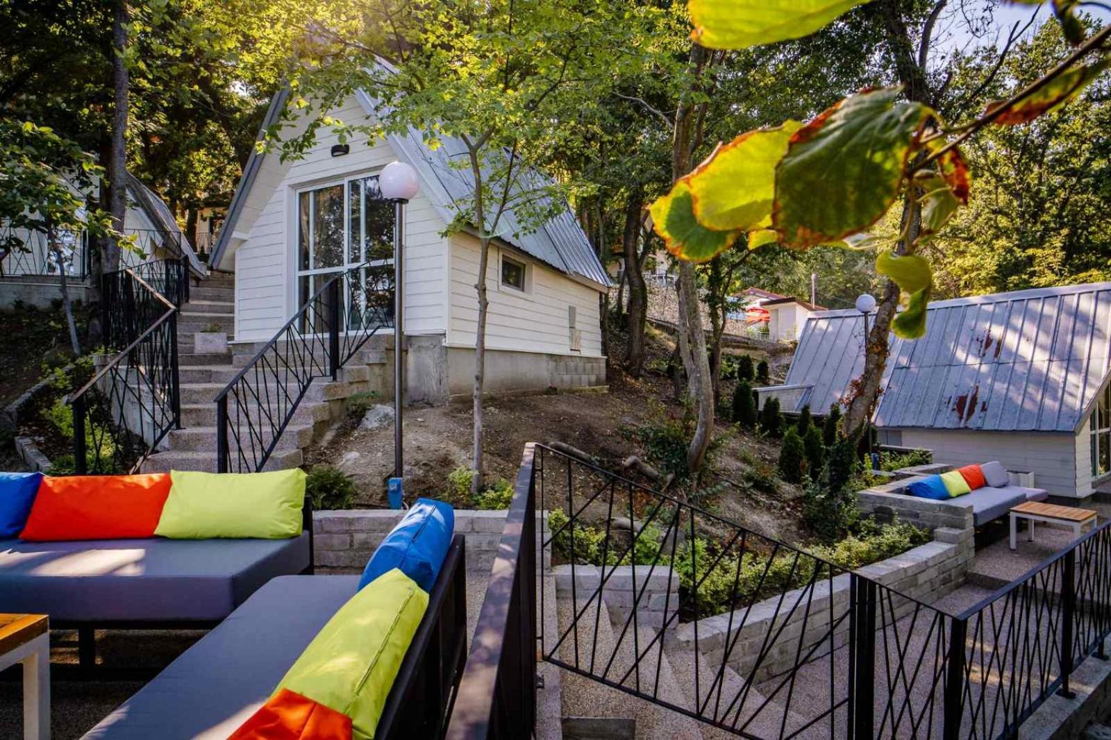 Къщички Синьо Лято, Черноморец - Варна - Blue Summer Houses Warna Exterior foto